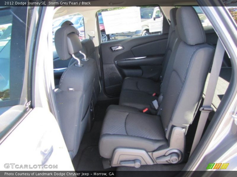 Storm Grey Pearl / Black 2012 Dodge Journey SE