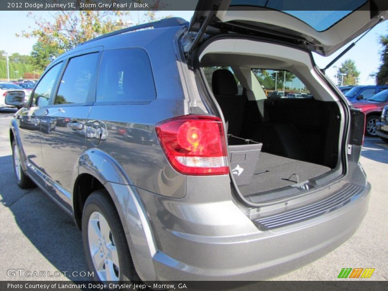 Storm Grey Pearl / Black 2012 Dodge Journey SE