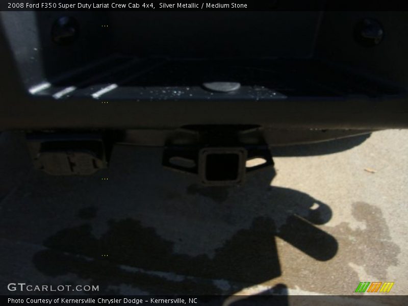 Silver Metallic / Medium Stone 2008 Ford F350 Super Duty Lariat Crew Cab 4x4