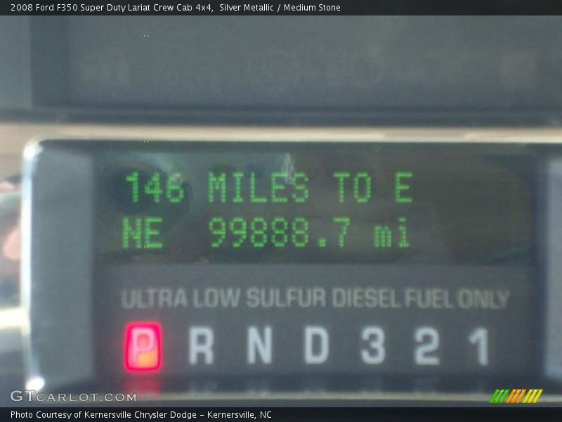 Silver Metallic / Medium Stone 2008 Ford F350 Super Duty Lariat Crew Cab 4x4