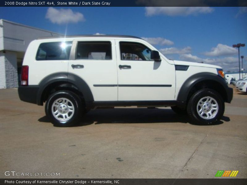 Stone White / Dark Slate Gray 2008 Dodge Nitro SXT 4x4