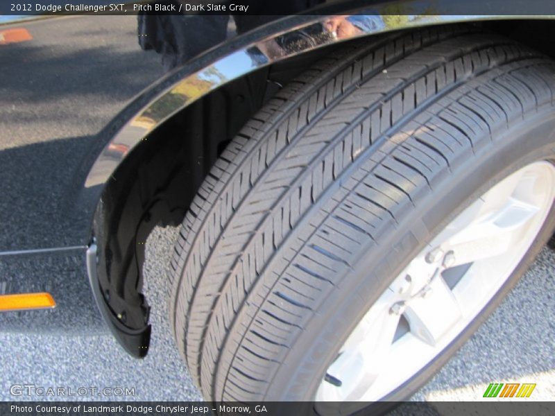 Pitch Black / Dark Slate Gray 2012 Dodge Challenger SXT