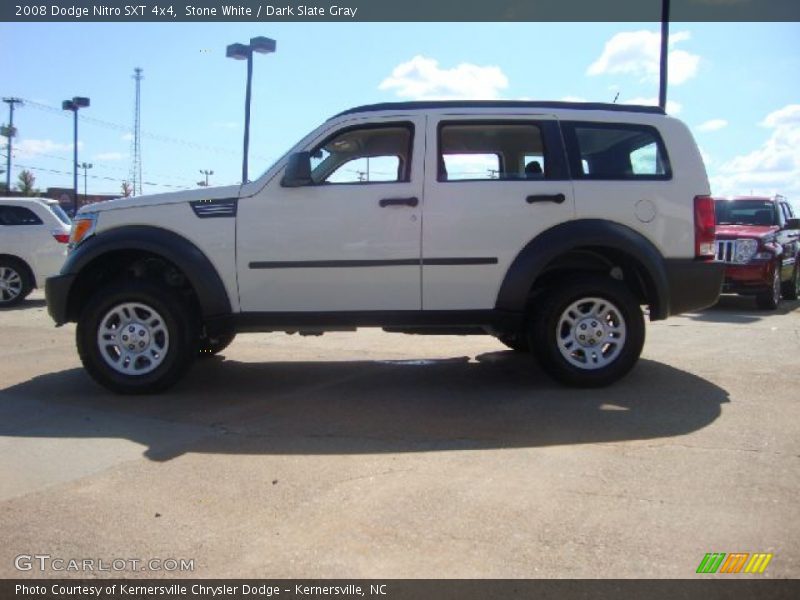 Stone White / Dark Slate Gray 2008 Dodge Nitro SXT 4x4