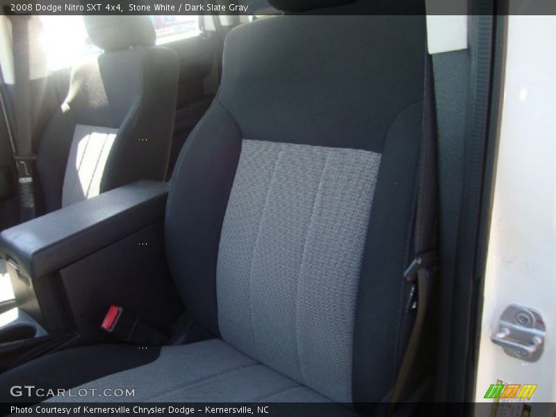 Stone White / Dark Slate Gray 2008 Dodge Nitro SXT 4x4