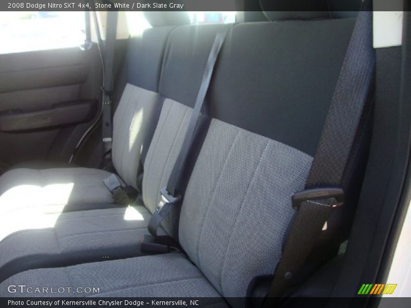 Stone White / Dark Slate Gray 2008 Dodge Nitro SXT 4x4