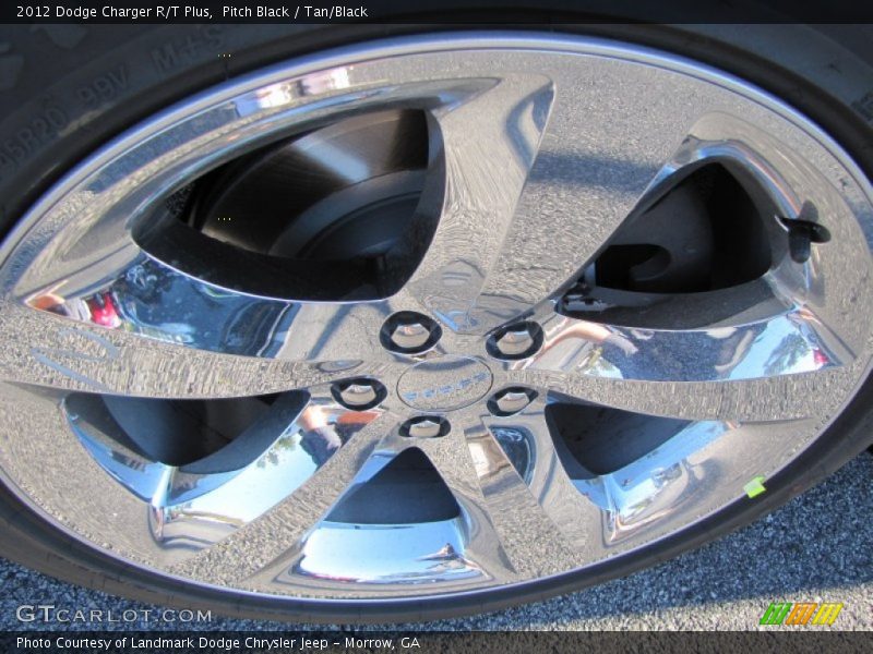 Pitch Black / Tan/Black 2012 Dodge Charger R/T Plus