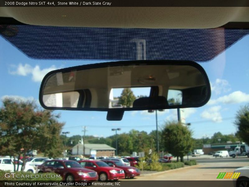 Stone White / Dark Slate Gray 2008 Dodge Nitro SXT 4x4