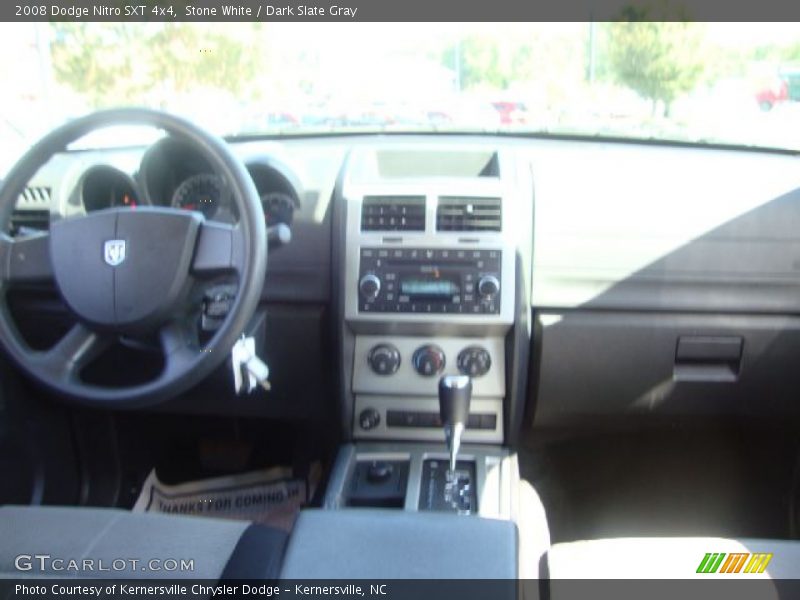 Stone White / Dark Slate Gray 2008 Dodge Nitro SXT 4x4