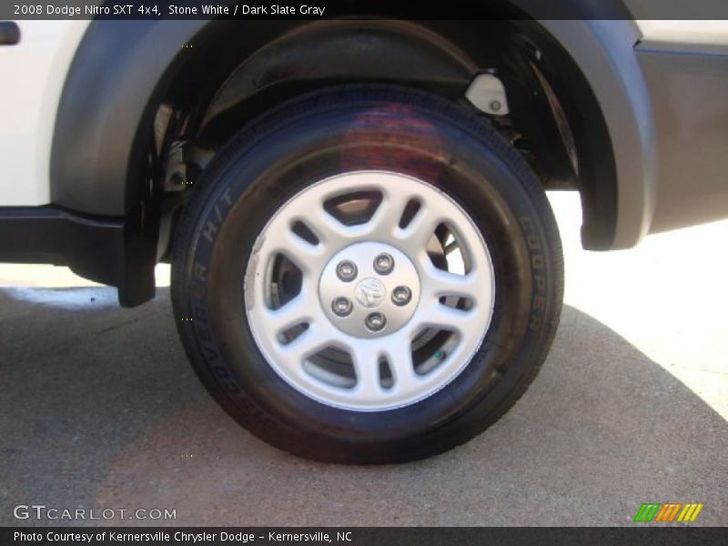 Stone White / Dark Slate Gray 2008 Dodge Nitro SXT 4x4