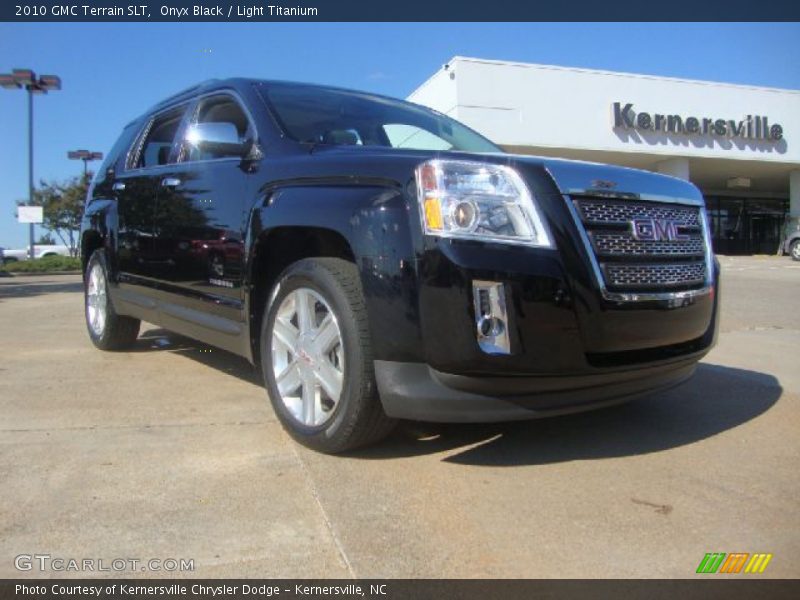 Onyx Black / Light Titanium 2010 GMC Terrain SLT