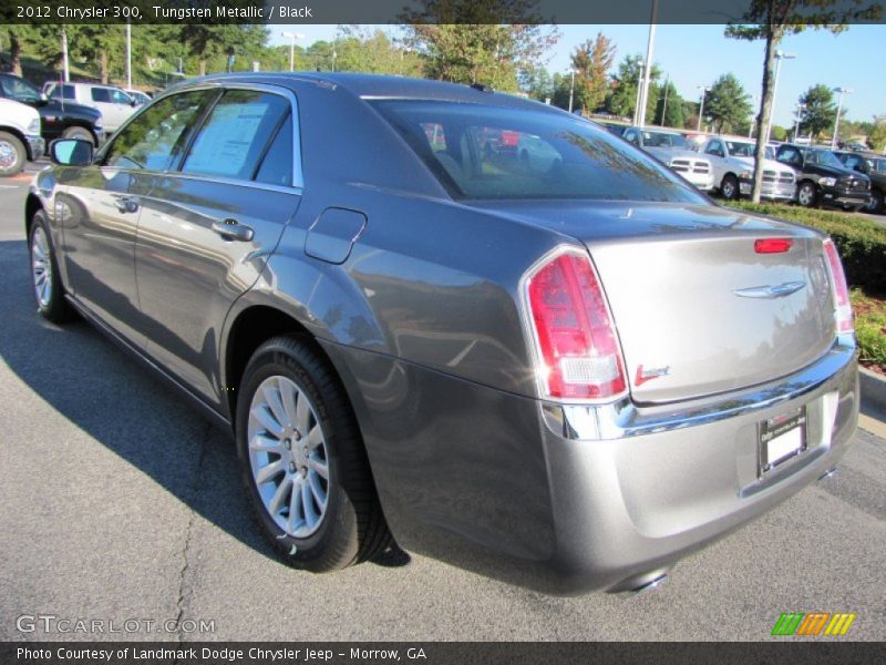 Tungsten Metallic / Black 2012 Chrysler 300
