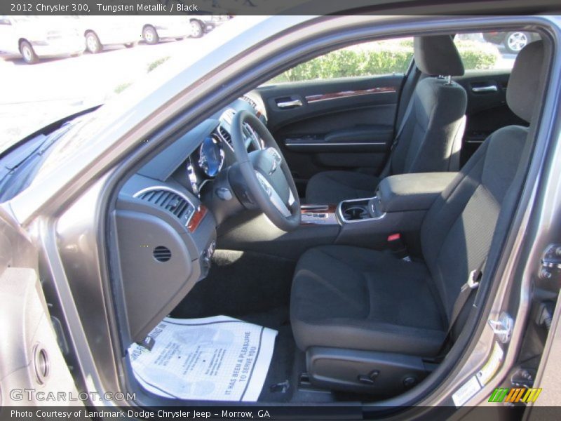 Tungsten Metallic / Black 2012 Chrysler 300