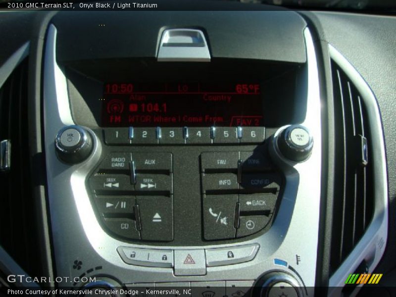 Onyx Black / Light Titanium 2010 GMC Terrain SLT