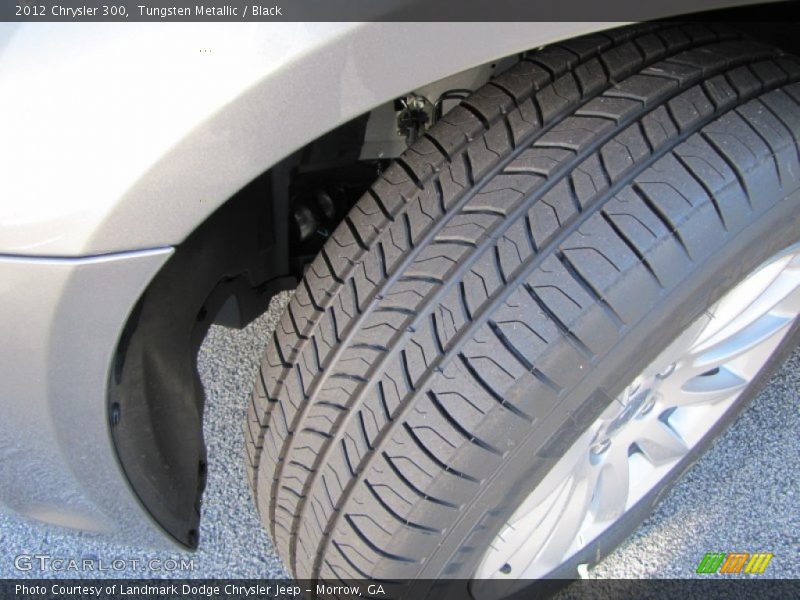 Tungsten Metallic / Black 2012 Chrysler 300
