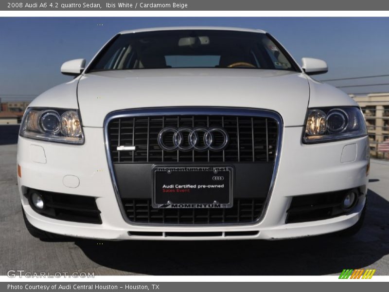 Ibis White / Cardamom Beige 2008 Audi A6 4.2 quattro Sedan
