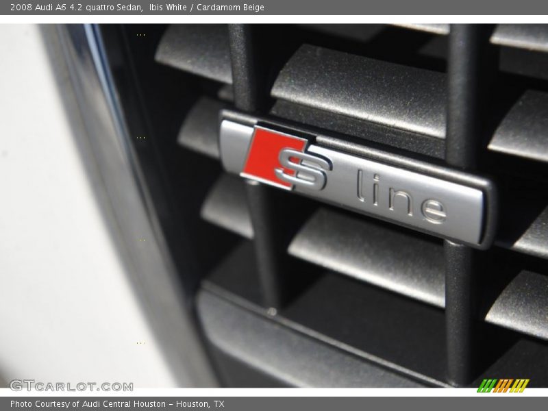 Ibis White / Cardamom Beige 2008 Audi A6 4.2 quattro Sedan