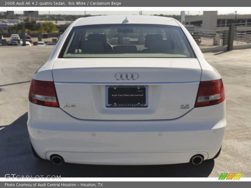 Ibis White / Cardamom Beige 2008 Audi A6 4.2 quattro Sedan