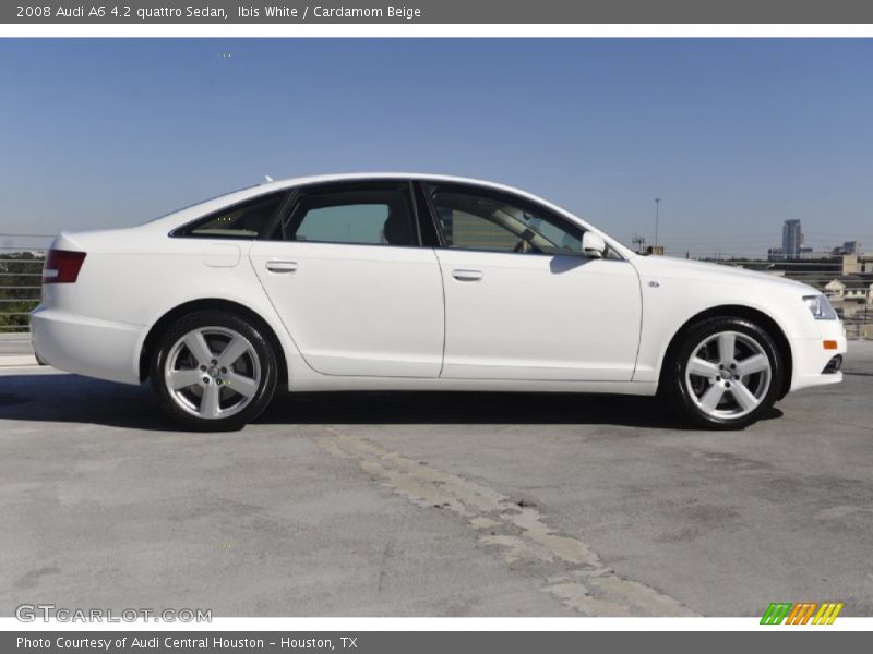 Ibis White / Cardamom Beige 2008 Audi A6 4.2 quattro Sedan