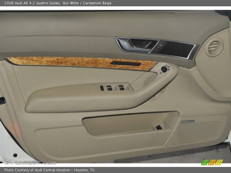 Ibis White / Cardamom Beige 2008 Audi A6 4.2 quattro Sedan
