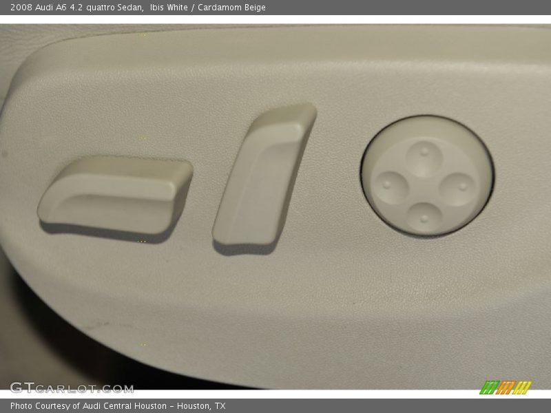 Ibis White / Cardamom Beige 2008 Audi A6 4.2 quattro Sedan