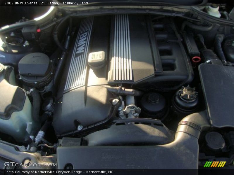 Jet Black / Sand 2002 BMW 3 Series 325i Sedan