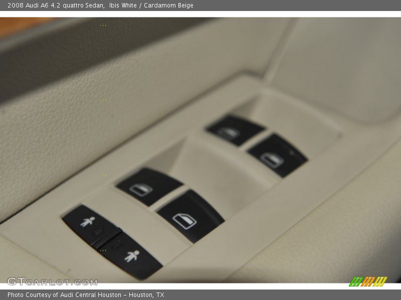 Ibis White / Cardamom Beige 2008 Audi A6 4.2 quattro Sedan