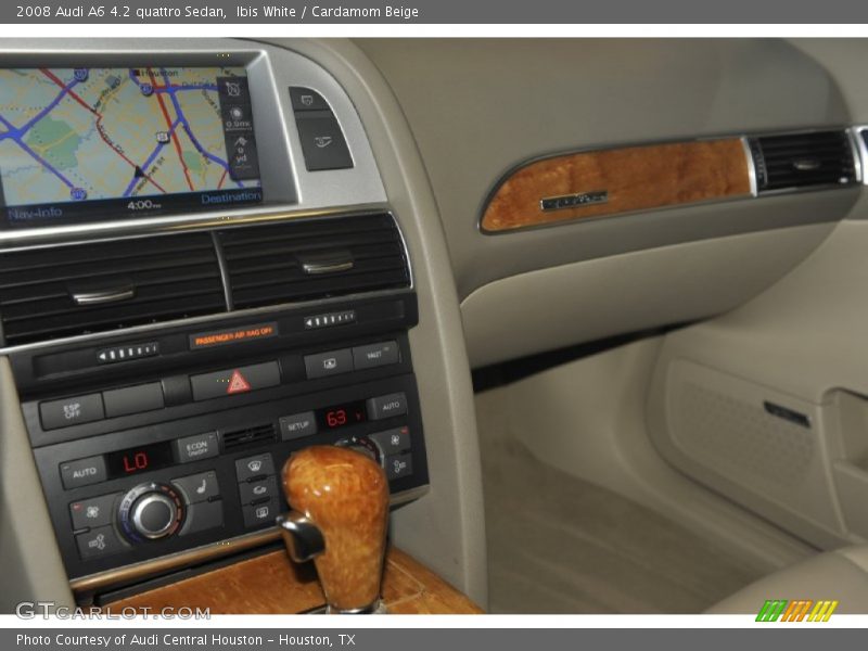 Ibis White / Cardamom Beige 2008 Audi A6 4.2 quattro Sedan