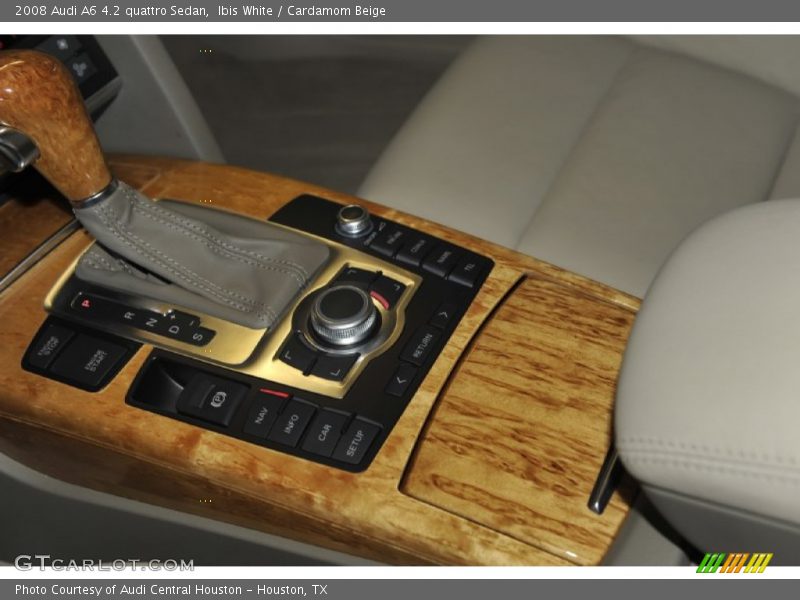 Ibis White / Cardamom Beige 2008 Audi A6 4.2 quattro Sedan