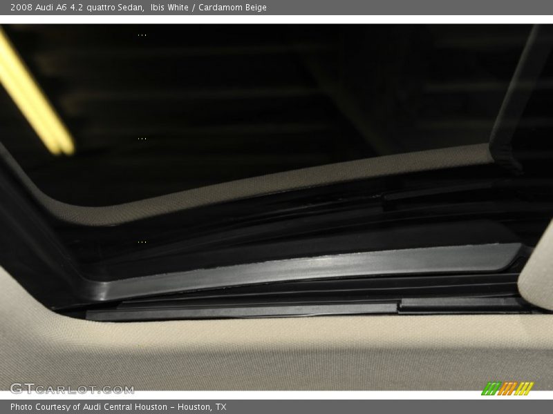 Ibis White / Cardamom Beige 2008 Audi A6 4.2 quattro Sedan