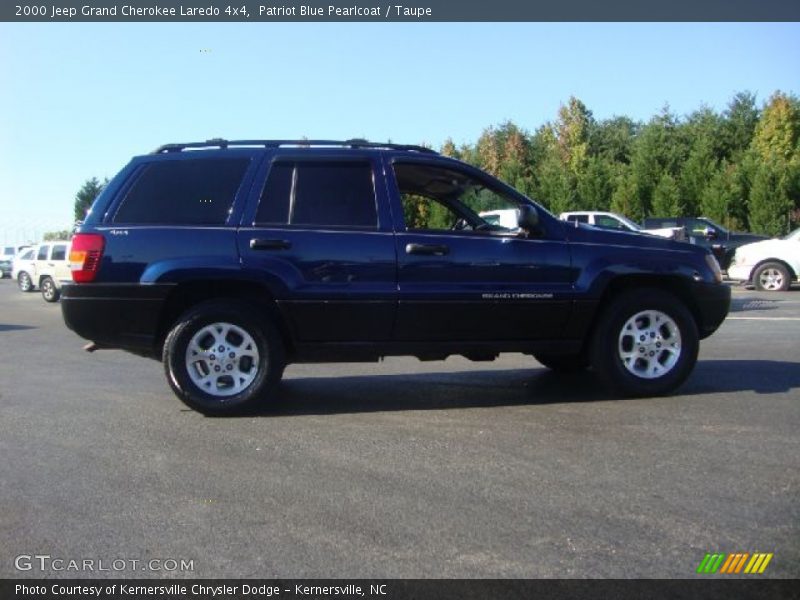 Patriot Blue Pearlcoat / Taupe 2000 Jeep Grand Cherokee Laredo 4x4