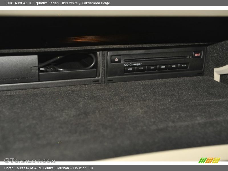 Ibis White / Cardamom Beige 2008 Audi A6 4.2 quattro Sedan