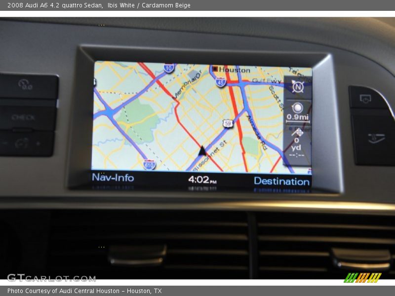 Ibis White / Cardamom Beige 2008 Audi A6 4.2 quattro Sedan