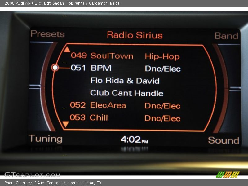 Ibis White / Cardamom Beige 2008 Audi A6 4.2 quattro Sedan