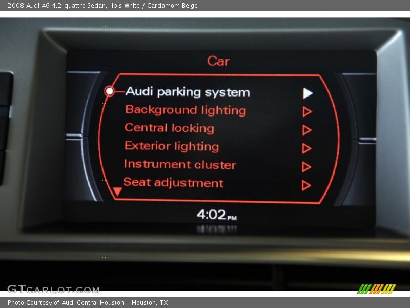 Ibis White / Cardamom Beige 2008 Audi A6 4.2 quattro Sedan