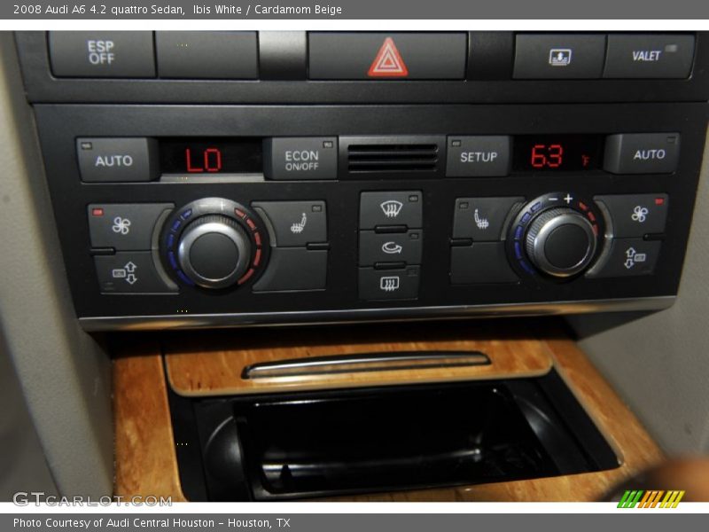 Ibis White / Cardamom Beige 2008 Audi A6 4.2 quattro Sedan