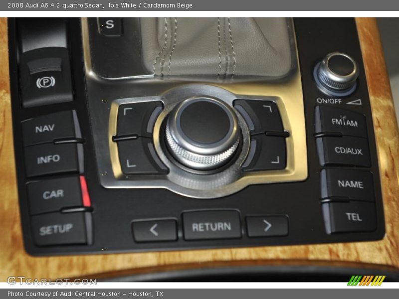 Ibis White / Cardamom Beige 2008 Audi A6 4.2 quattro Sedan