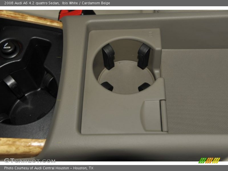 Ibis White / Cardamom Beige 2008 Audi A6 4.2 quattro Sedan