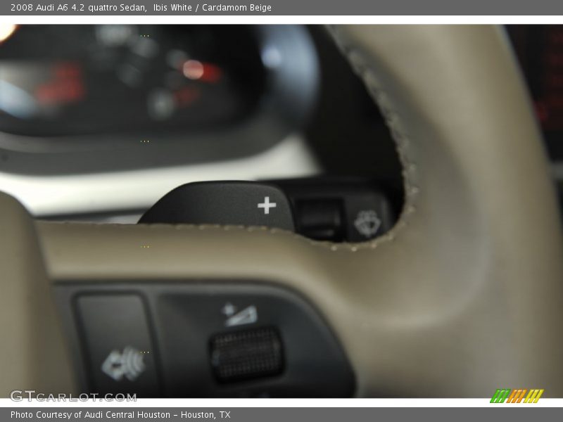 Ibis White / Cardamom Beige 2008 Audi A6 4.2 quattro Sedan
