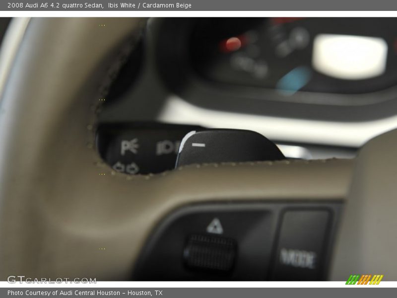 Ibis White / Cardamom Beige 2008 Audi A6 4.2 quattro Sedan