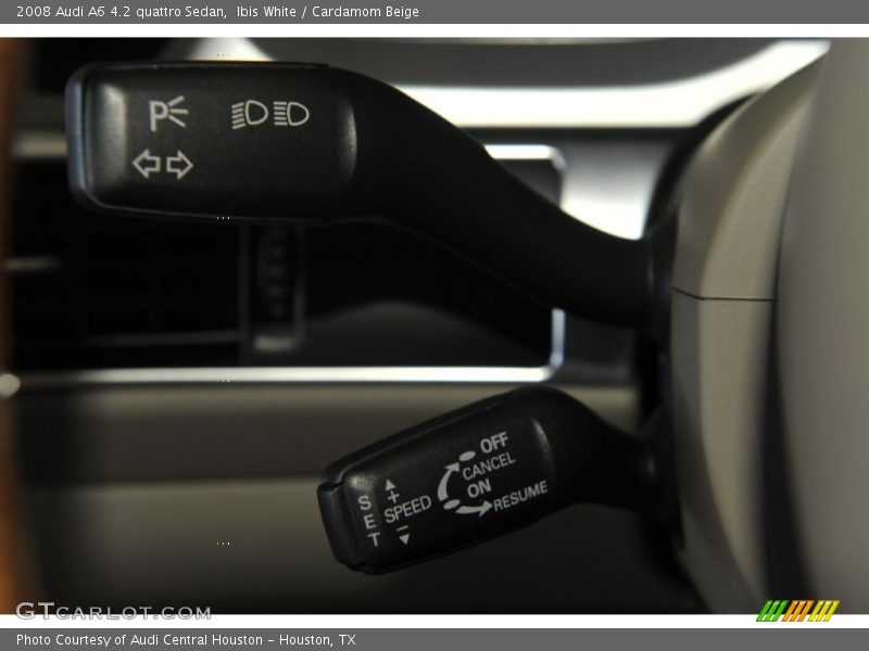 Ibis White / Cardamom Beige 2008 Audi A6 4.2 quattro Sedan