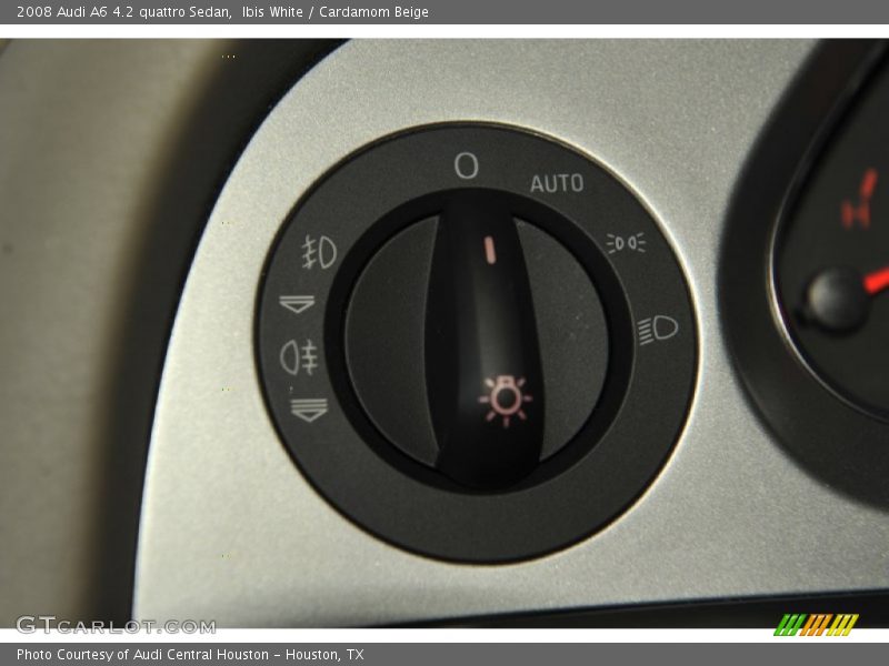 Ibis White / Cardamom Beige 2008 Audi A6 4.2 quattro Sedan