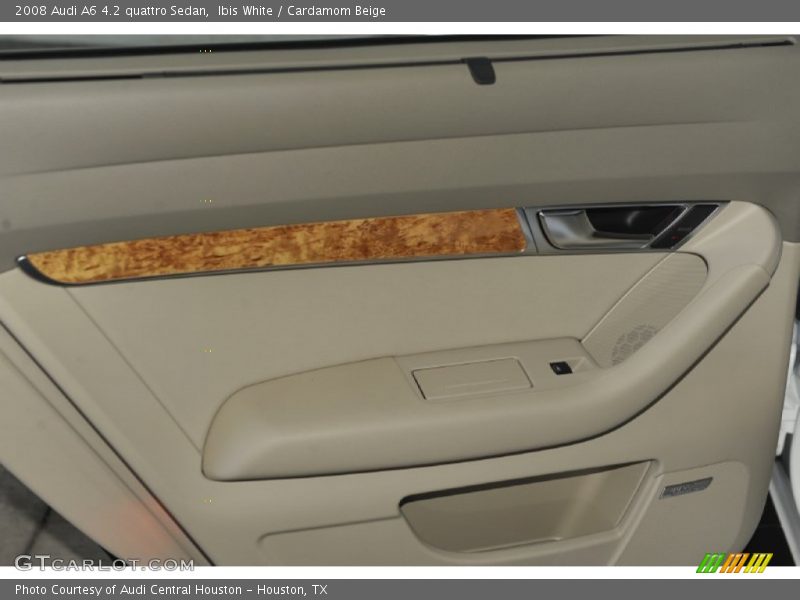 Ibis White / Cardamom Beige 2008 Audi A6 4.2 quattro Sedan