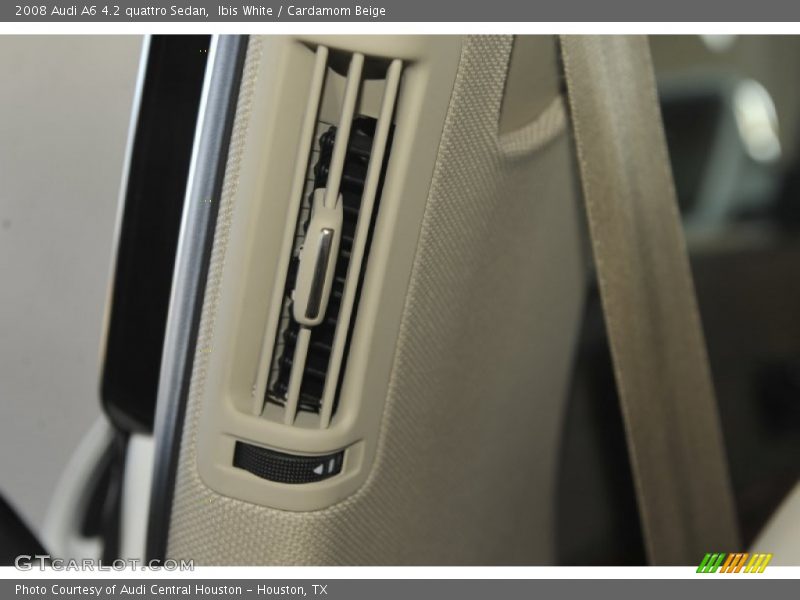 Ibis White / Cardamom Beige 2008 Audi A6 4.2 quattro Sedan
