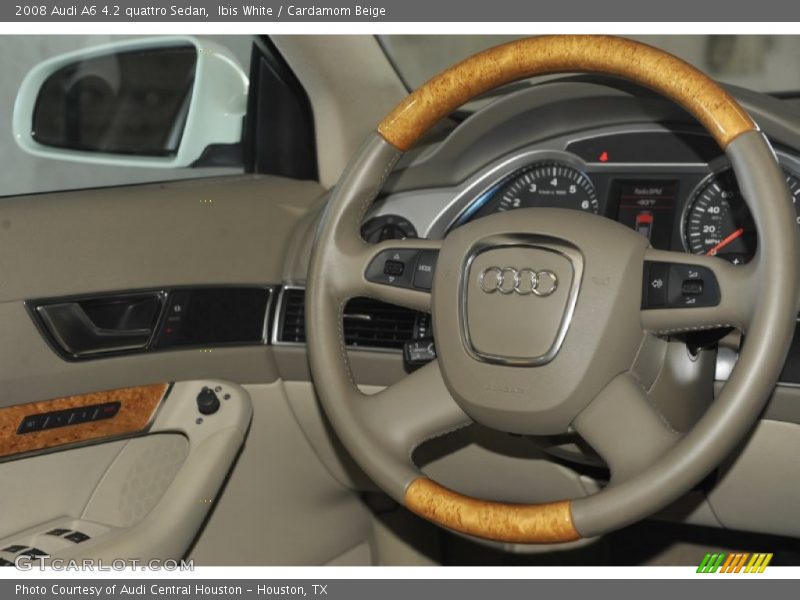 Ibis White / Cardamom Beige 2008 Audi A6 4.2 quattro Sedan