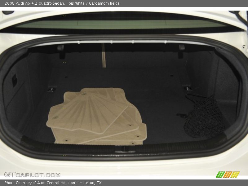 Ibis White / Cardamom Beige 2008 Audi A6 4.2 quattro Sedan