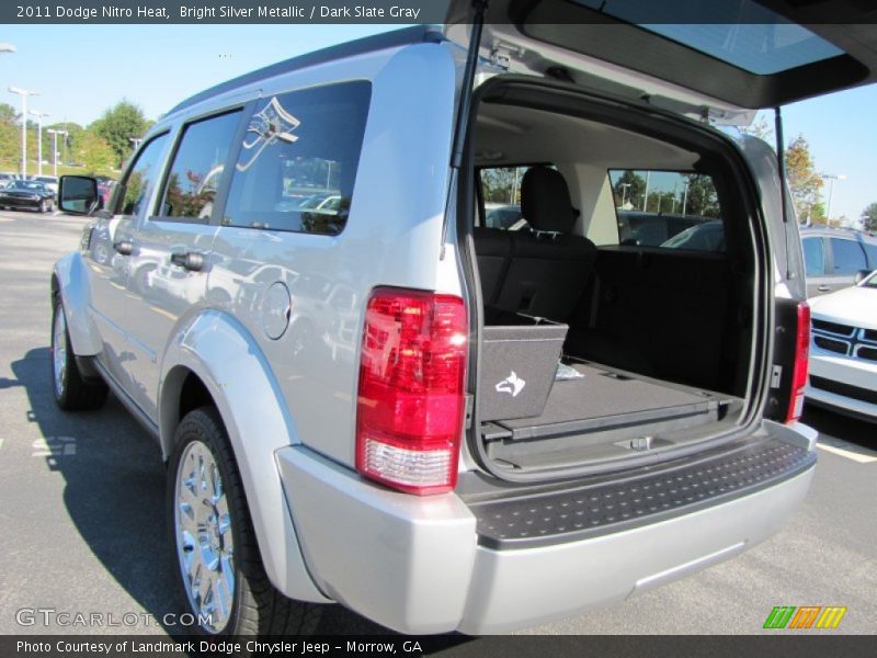 Bright Silver Metallic / Dark Slate Gray 2011 Dodge Nitro Heat