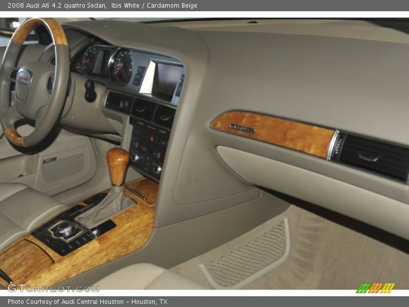 Ibis White / Cardamom Beige 2008 Audi A6 4.2 quattro Sedan