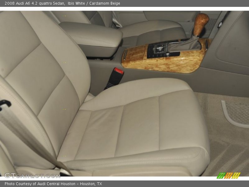 Ibis White / Cardamom Beige 2008 Audi A6 4.2 quattro Sedan