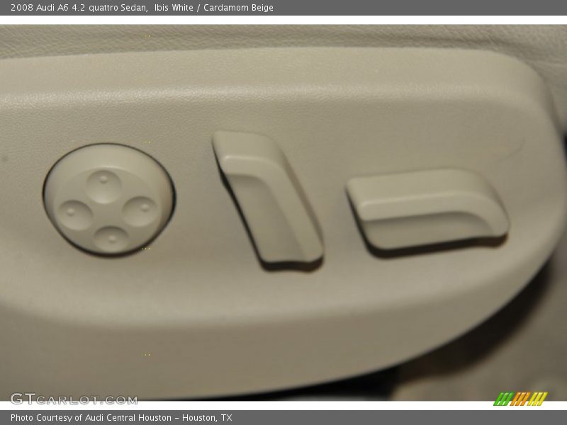 Ibis White / Cardamom Beige 2008 Audi A6 4.2 quattro Sedan