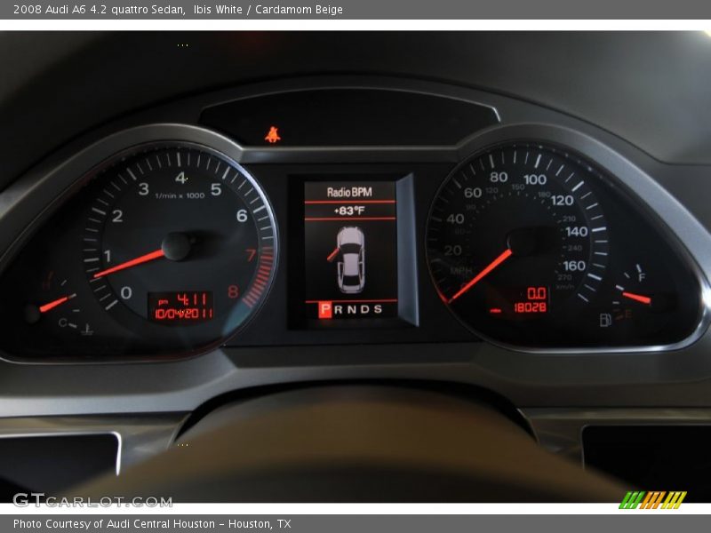 Ibis White / Cardamom Beige 2008 Audi A6 4.2 quattro Sedan